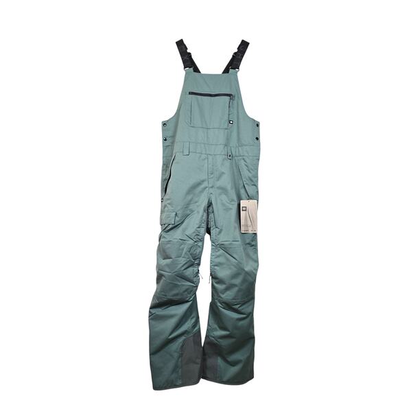 686 Mens Size XXL Hot Lap Insulated Bib Cypress Green Snow Pants Waterproof